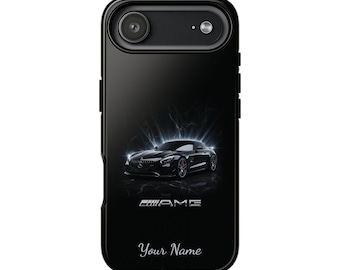 Personalized AMG-Inspired Phone Case | Luxury Sports Car Design | Custom Name Phone Cover | Gift for Car Lovers