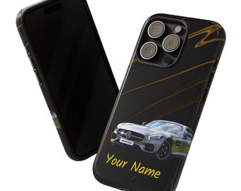 Custom AMG Sports Car Phone Case, Personalized Automotive Cover