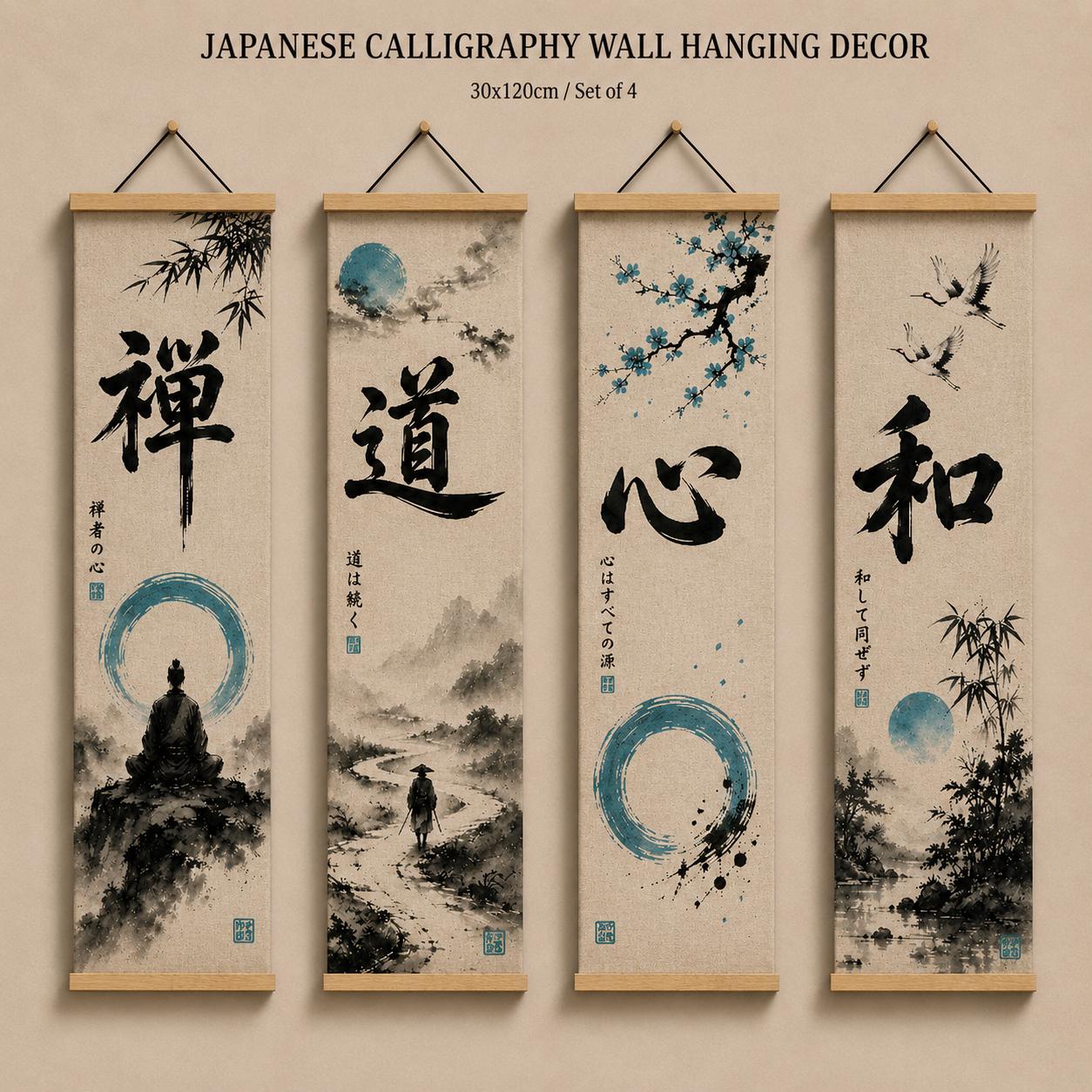 Japanese calligraphy - Etsy 日本