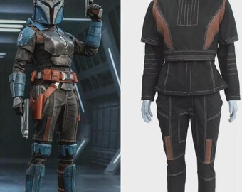 Bo-Katan Kryze Mandalorian Flight Suit Female Cosplay Costume