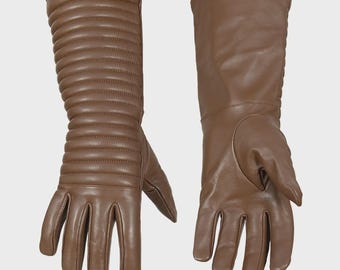 Guantes de cuero inspirados en Darth Vader de Star Wars para cosplay