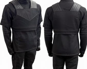 Traje de vuelo mandaloriano Din Djarin / Traje interior de cosplay de Star Wars / Disfraz de cazarrecompensas estilo Beskar