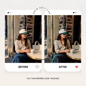 15 Fujifilm Inspired Digicam Presets – Japan Film Aesthetic Lightroom Mobile Presets, Vintage Digital Camera Look, Instagram Photo Filter image 9