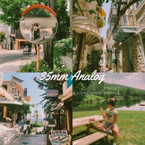 5 35mm Analog Preset – Vintage Film Look Cinematic Lightroom Mobile Preset (Digital Download)