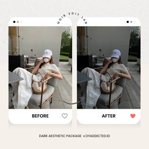 20 mörkestetiska Lightroom-förinställningar | Lågkontrast Mörkt, stämningsfullt Gamla pengar Svart Instagram-filter (digital nedladdning) bild 12