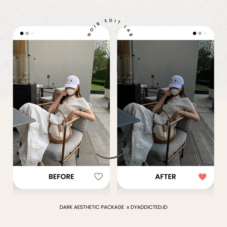 20 mörkestetiska Lightroom-förinställningar | Lågkontrast Mörkt, stämningsfullt Gamla pengar Svart Instagram-filter (digital nedladdning) bild 12