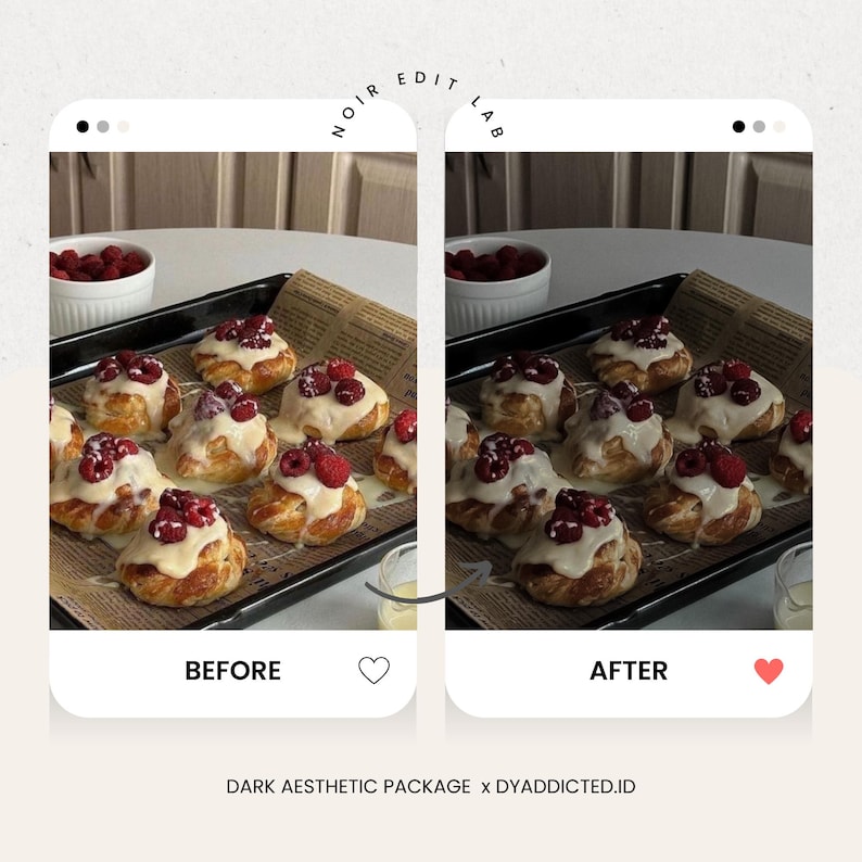 20 mörkestetiska Lightroom-förinställningar | Lågkontrast Mörkt, stämningsfullt Gamla pengar Svart Instagram-filter (digital nedladdning) bild 10