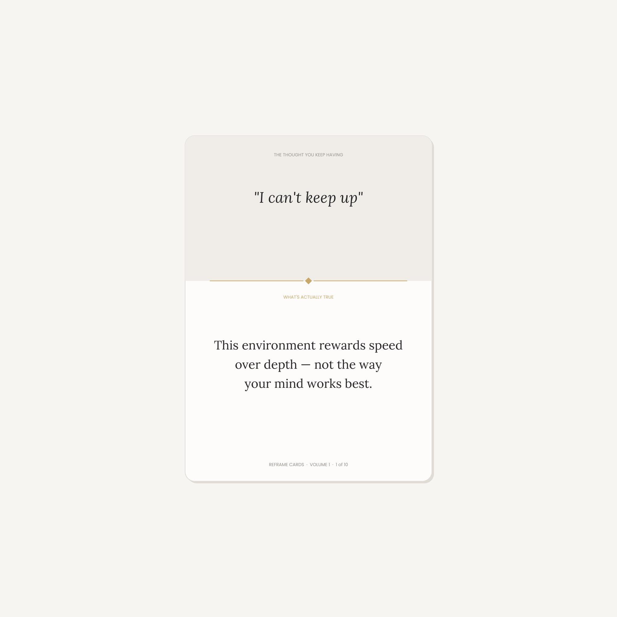 Reframe Card.pdf Printable Reframe Cards for Neurodivergent Minds | Stop Self-blame ...