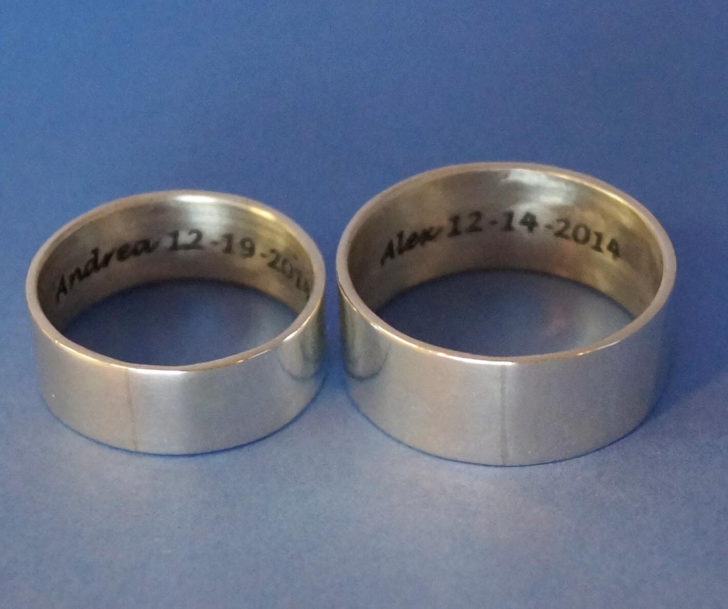 Custom Lock and Key Rings Personalized Inscribed Engraved Etsy