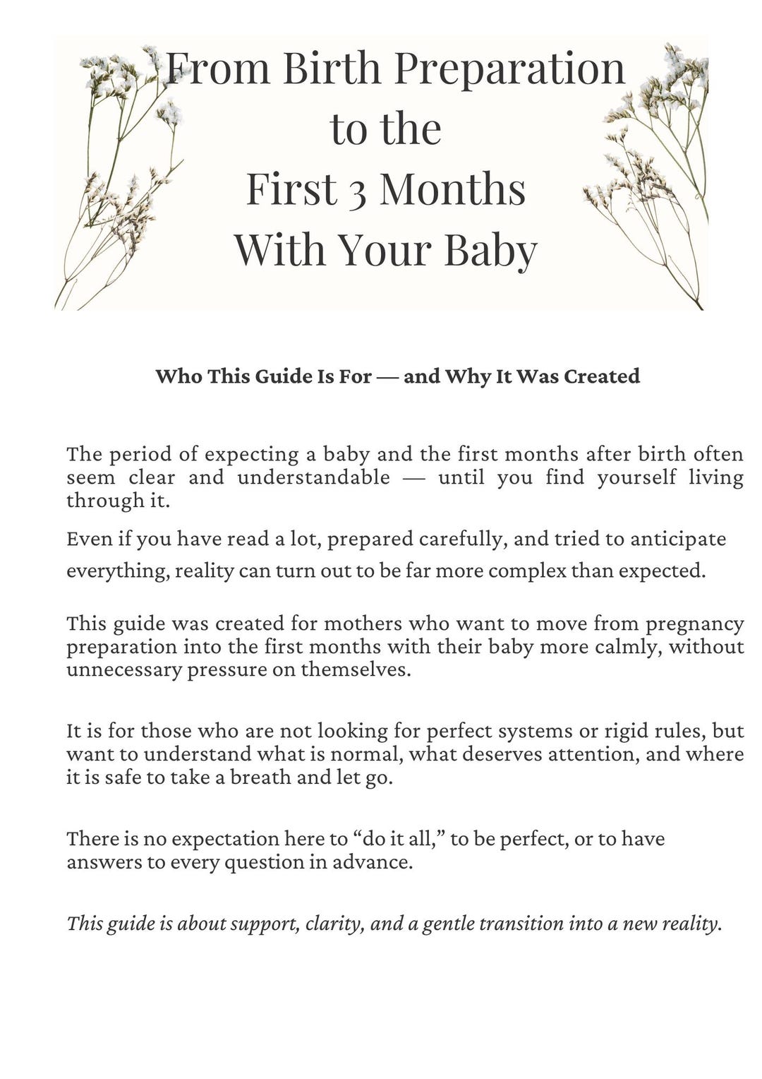 New Mom Survival Guide PDF | Pregnancy & First 3 Months After Birth ...