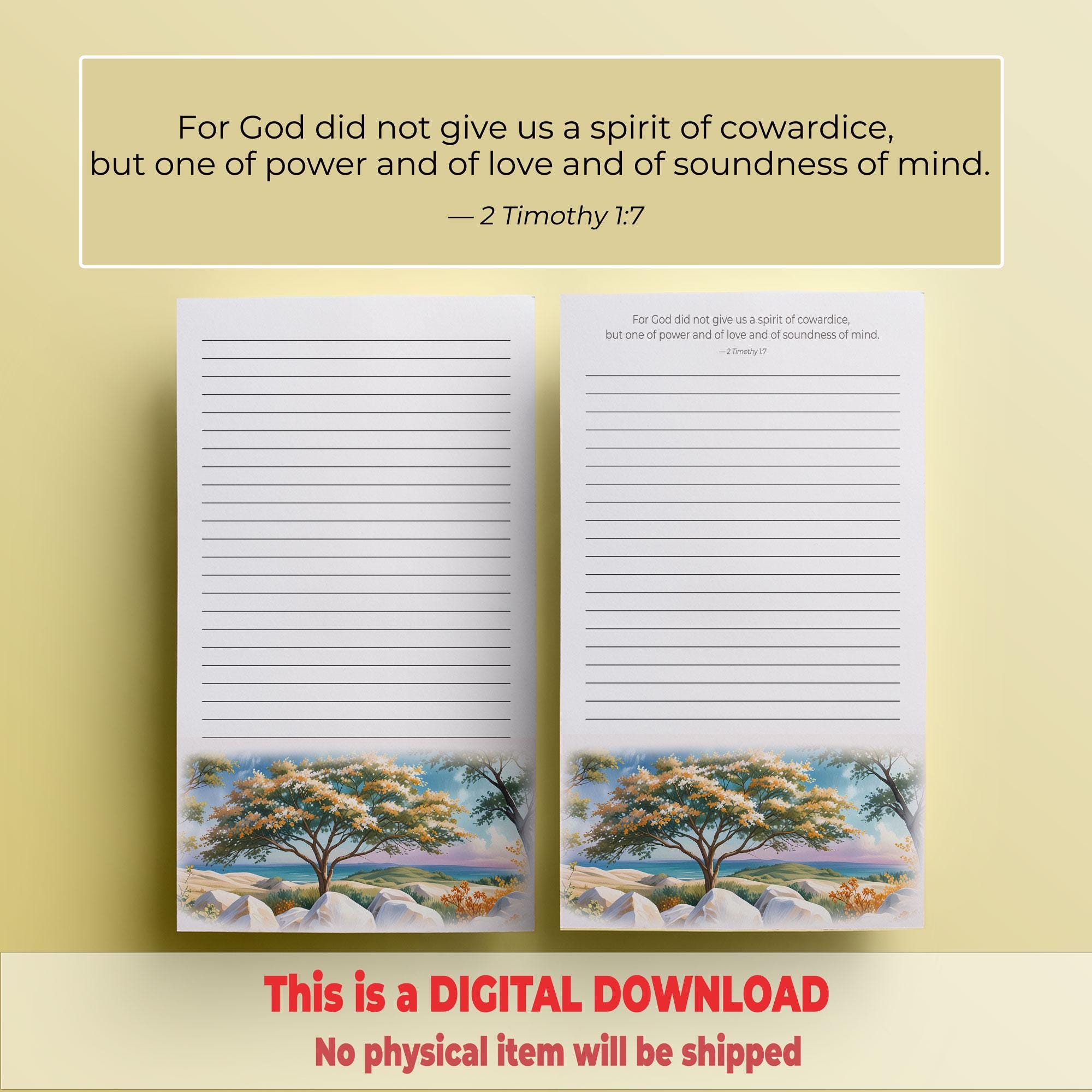 JW Writing Paper Bundle, Bible Verse Letter Paper, Ministry ...