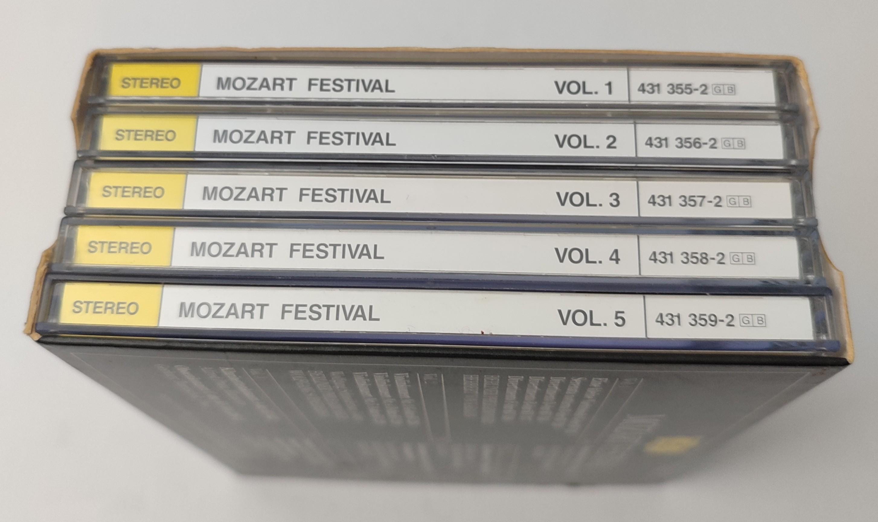 Mozart Festival 5-CD Set Karajan Böhm Berliner & Wiener