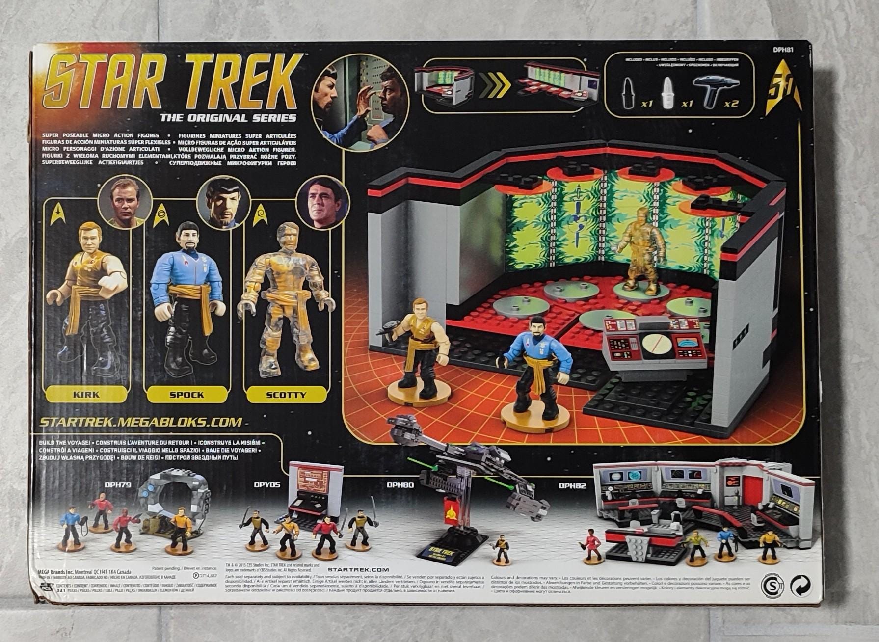 MEGA BLOKS CONSTRUX Star Trek Transporter Room DPH81 - Etsy