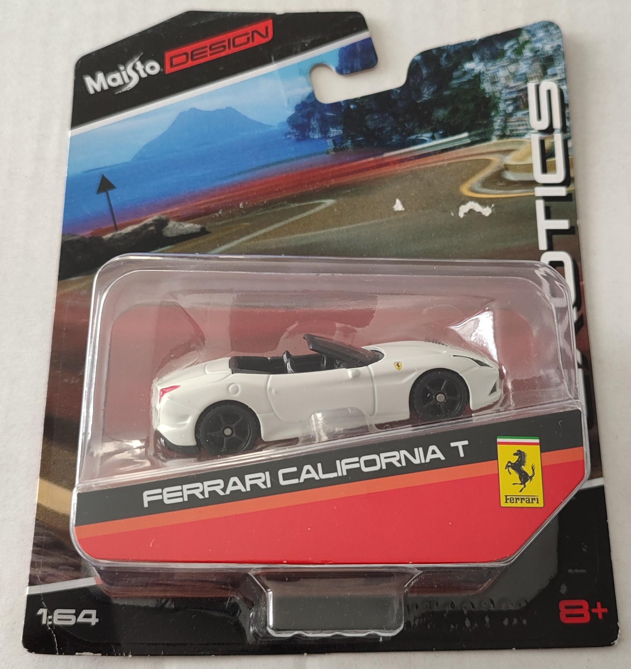 Ferrari California T 限定ミニカー シャシー227231 Maisto Design Exotics Ferrari California T White 1:64 - Etsy