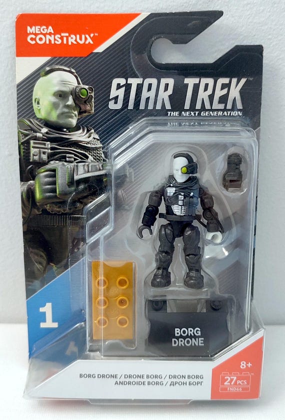 MEGA BLOKS Construx - Star Trek BORG Drone FND66 - Etsy Canada