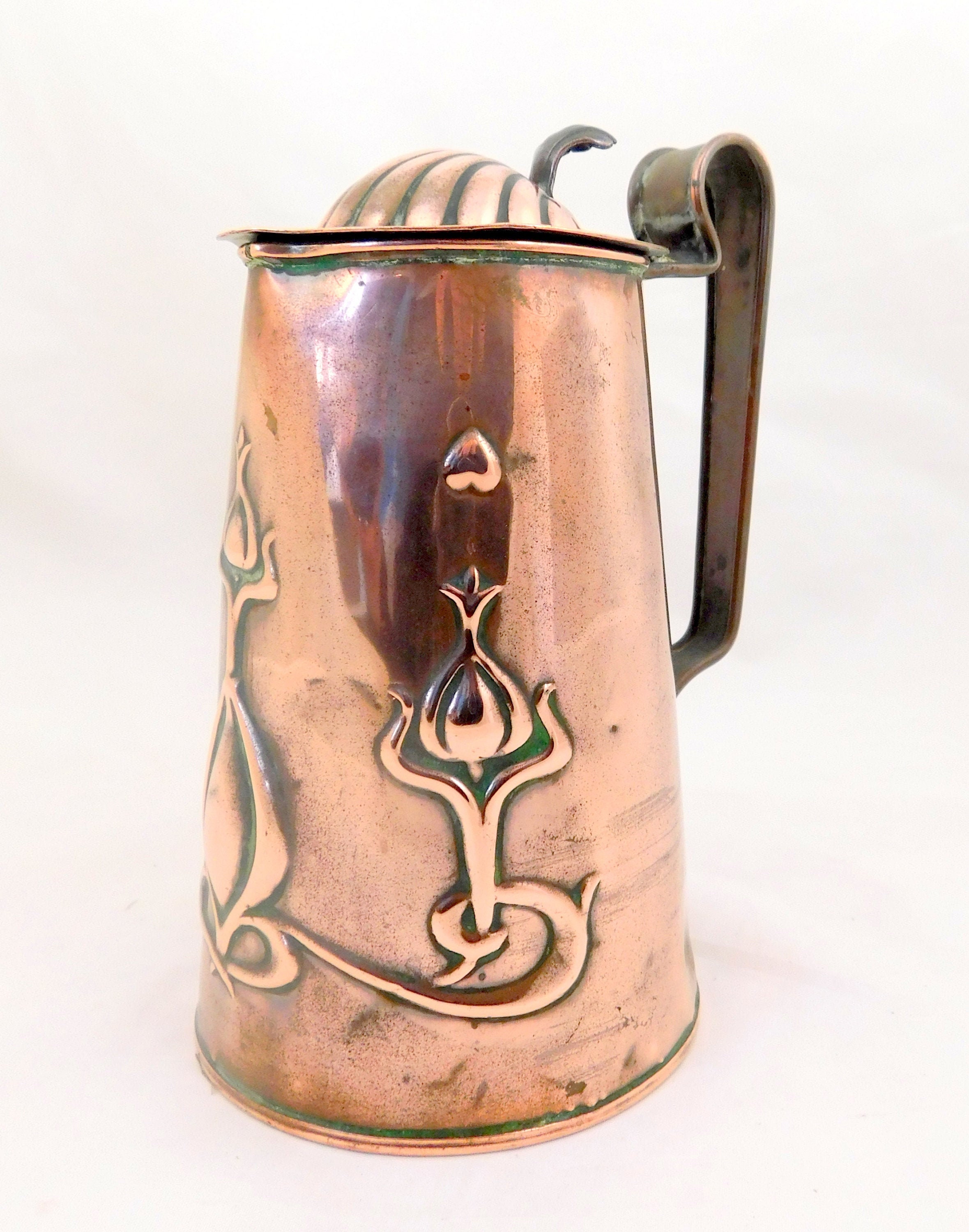 Copper Beaded Bottle Cover – Junque Drawer Studio