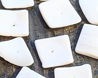 Conchiglie Quadrate In Argento 2” – Incise A Mano Con Perline Graduate Per Sella E Finimenti - 6