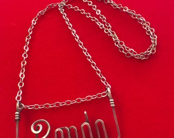 Ronda Name Necklace Jewelry 1/20 14kgf Chain