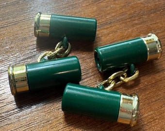 Badger & Brown Cufflinks Shotgun Shell
