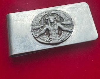 Siskiyou Indian W/ Flying Eagles Money Clip Holder
