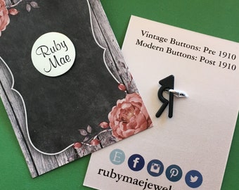 1 - Ruby Mae Button