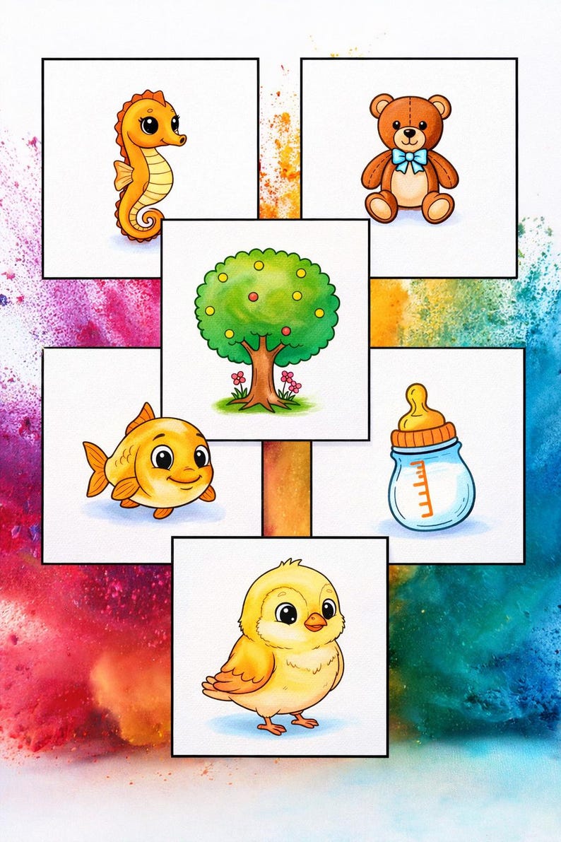 kids coloring pages – 100 Cute and Easy Coloring Pages – Printable A4 PDF – Ages 2–6