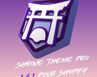 Shrine Theme Pro 1.6.1 Shopify 用｜高いコンバージョンを重視したモダンでレスポンシブなストアデザイン