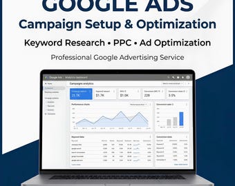 Google Ads-campagnes opzetten en beheren | PPC-advertenties, zoekwoordonderzoek, zoekadvertenties en campagneoptimalisatie