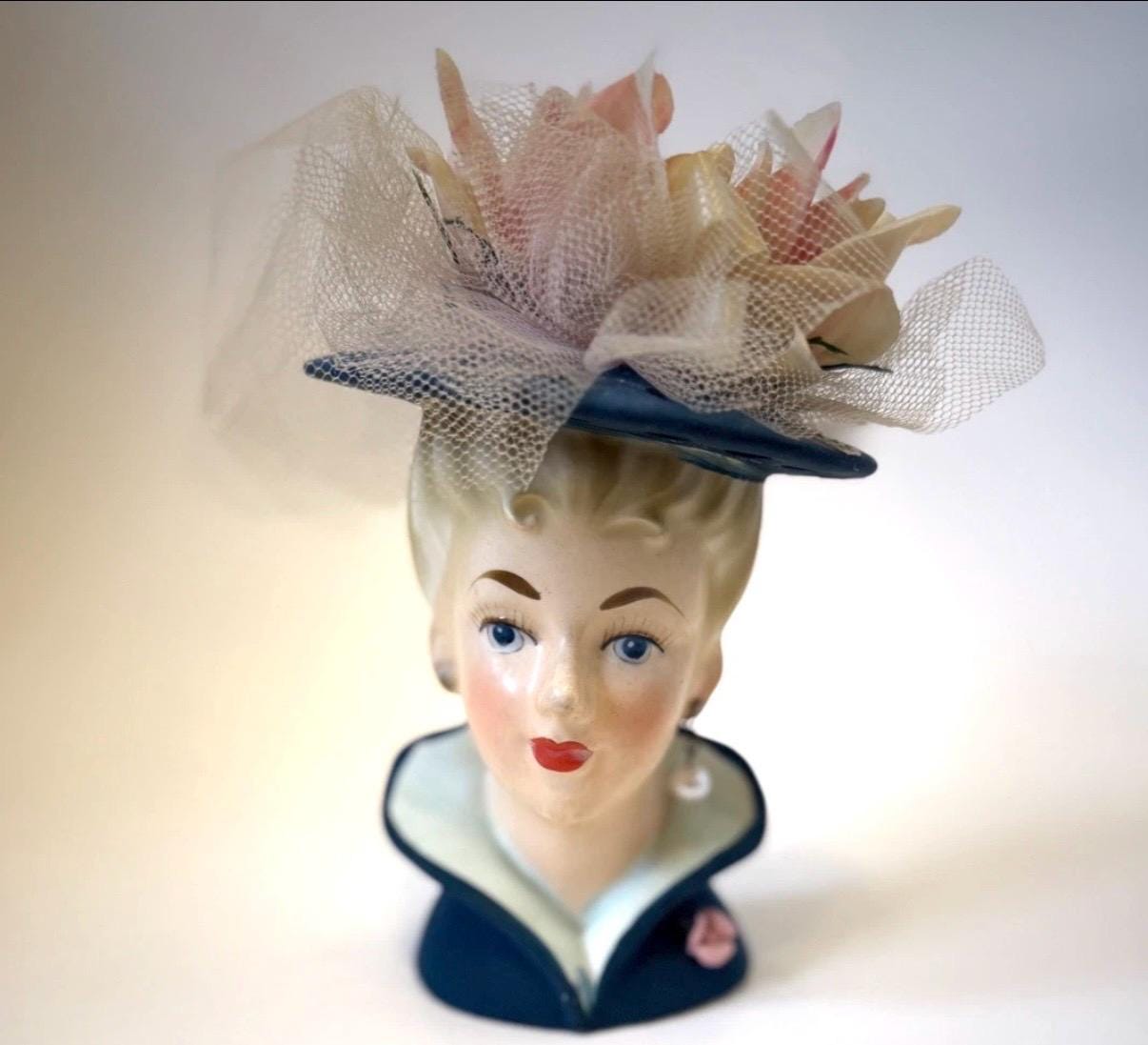 Relpo Lady Head Vase - Etsy