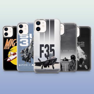 Stridsflygplansskal Militärt flygvapen för iPhone 17Pro, 16, 15, 14, 13, 12, Samsung S25, S24, S23, S22, A16, A26, Pixel 10, 9Pro