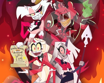 Hazbin Hotel - 11x17 Art Print