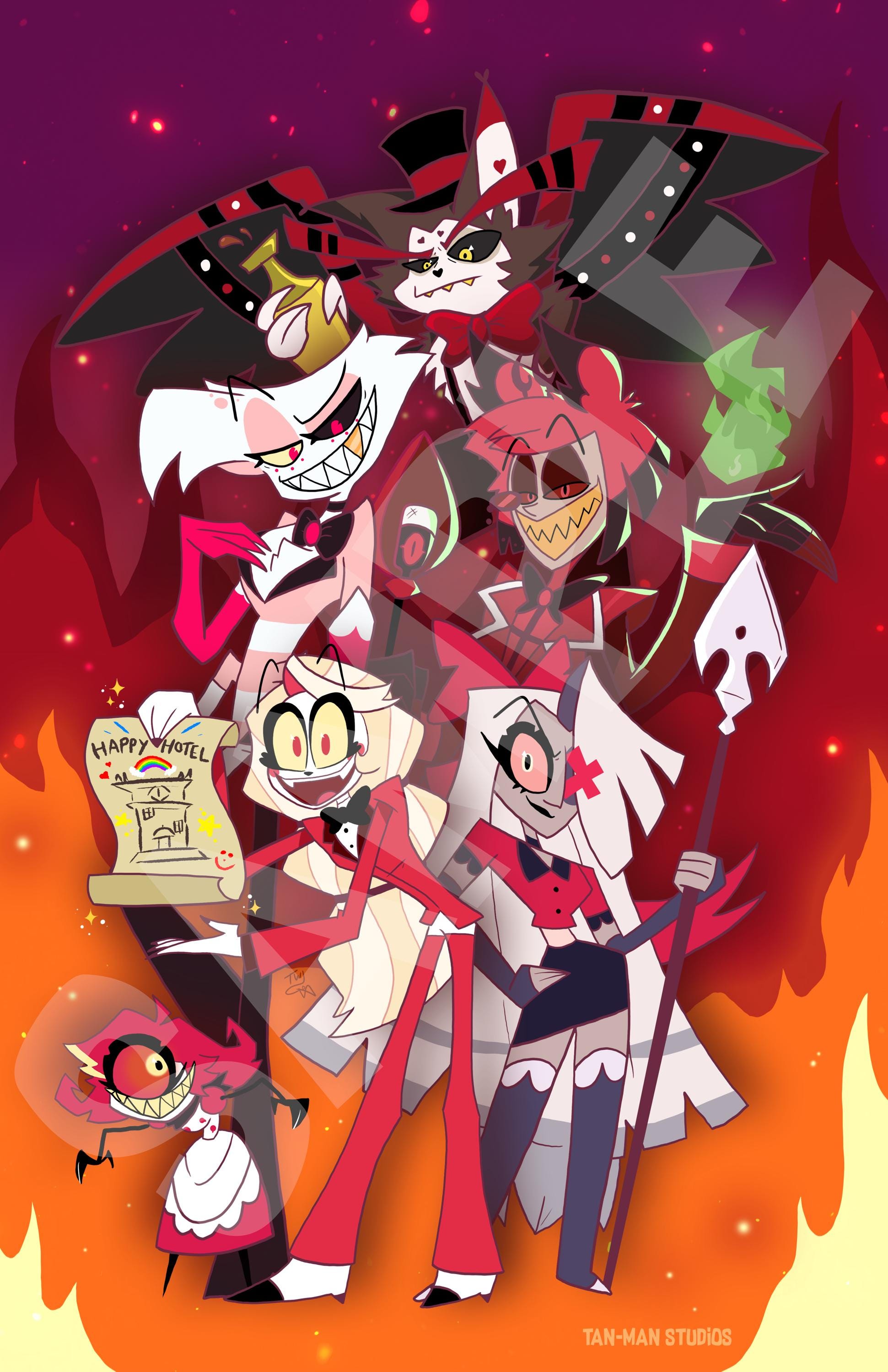 Hazbin Hotel - 11x17 Art Print - Etsy