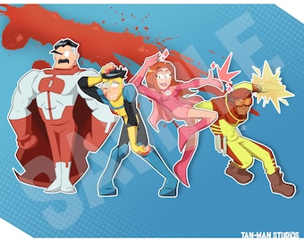 Invincible - 8x10 Art Print