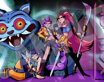 KPop Demon Hunters - 11x17 Art Print