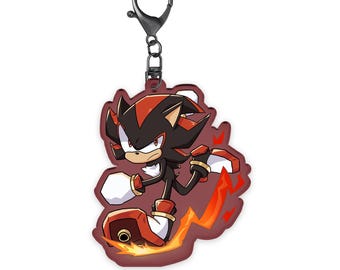 Shadow the Hedgehog Keychain