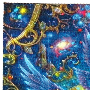 Blotter Art Sheet ANGEL -HIGH 704 hits Absorbency perforated Paper | Acid free image 2