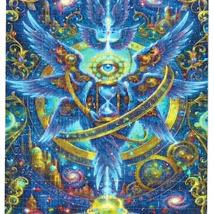 Blotter Art Sheet ANGEL -HIGH 704 hits Absorbency perforated Paper | Acid free image 1