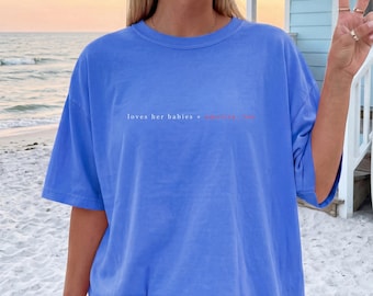 Camiseta extragrande "Ama a sus bebés y a Estados Unidos también"