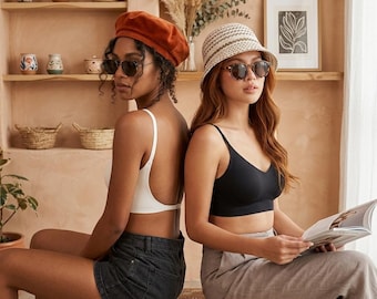 Seamless U-Backless Bra – Multi-Way Plunge Bralette for Summer Dresses