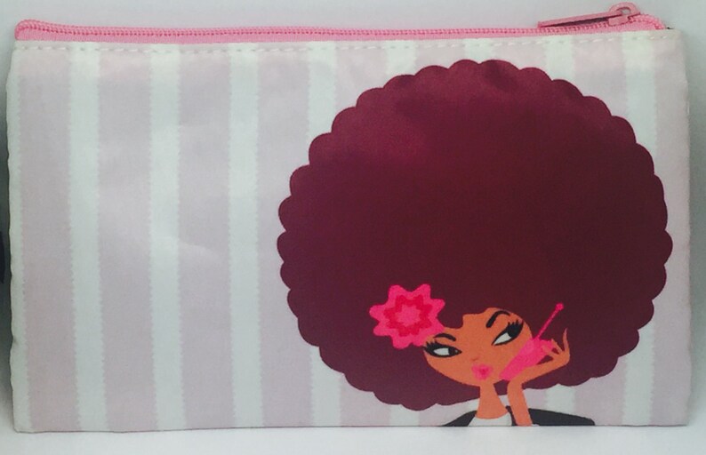 Pretty n Pink Pouch Striped