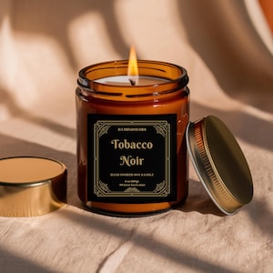 tobacco noir candle Tobacco Noir Candle