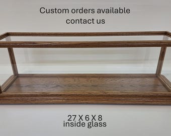 Display case 27"x6"x8" tall #PP25004