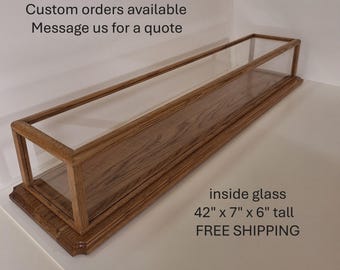 Display case 42"x7"x6" tall #PP24019