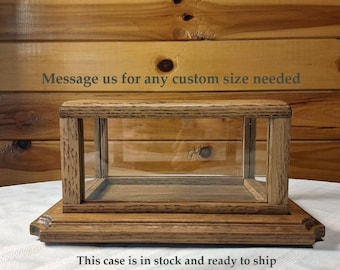 Display case 7 1/2"x4"x4" tall #PP25016