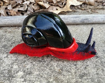 Fire Snail Magnetic Handmade Plush *MADE TO ORDER*