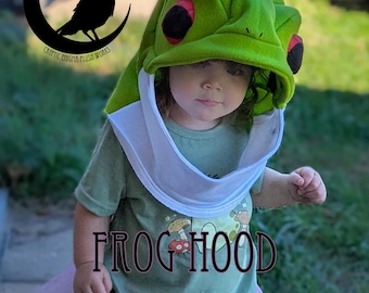 Frog Hood Sewing Pattern