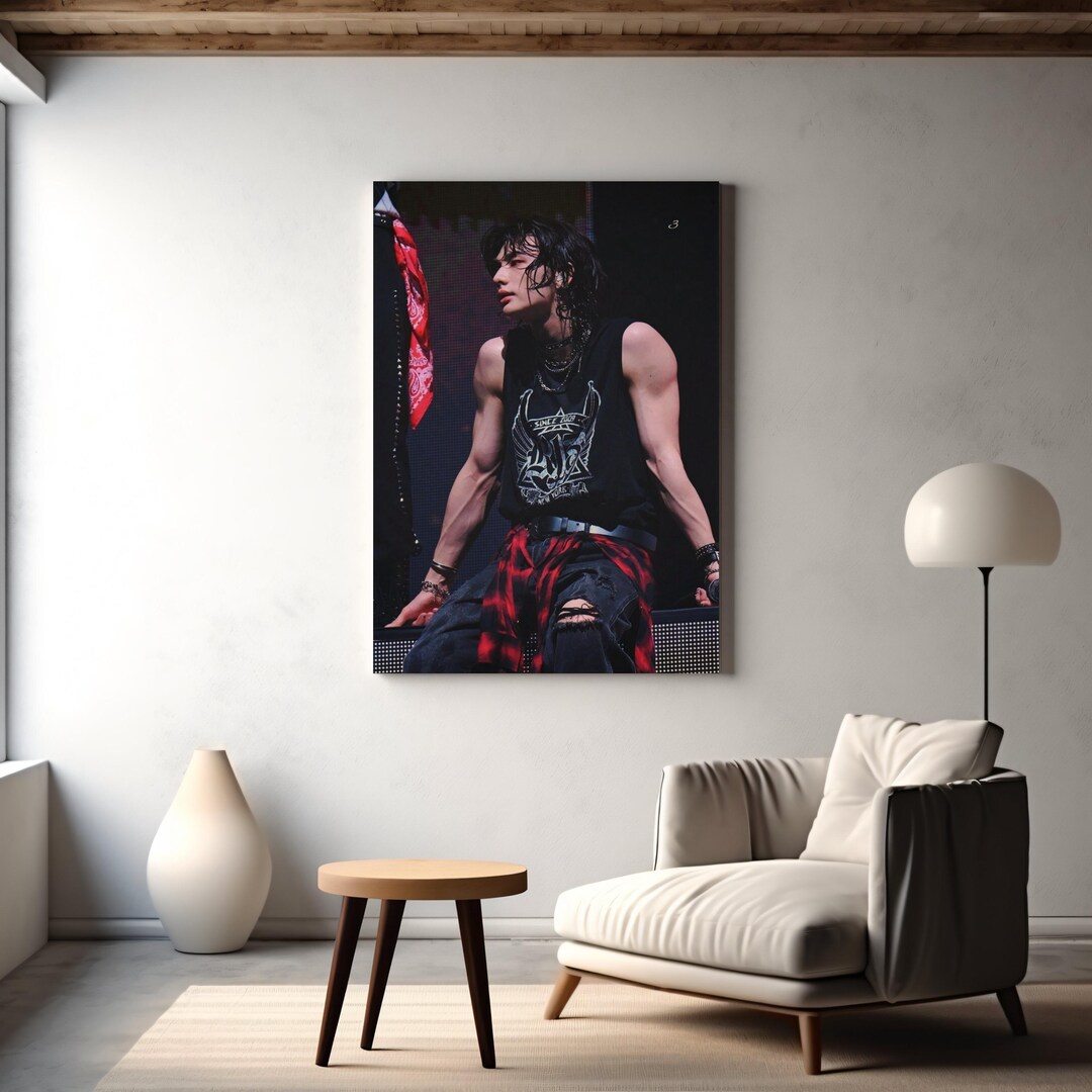 Stray Kids K-pop Group Digital Print, Wall Art Poster, Music Fan Home ...