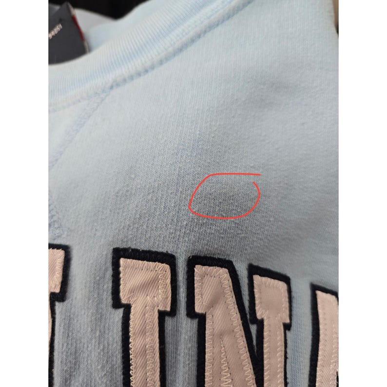 TSI Sportswear North Carolina Tar Heels Carolina Blue Crewneck Sweatshirt XL image 6
