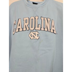 TSI Sportswear North Carolina Tar Heels Carolina Blue Crewneck Sweatshirt XL image 3