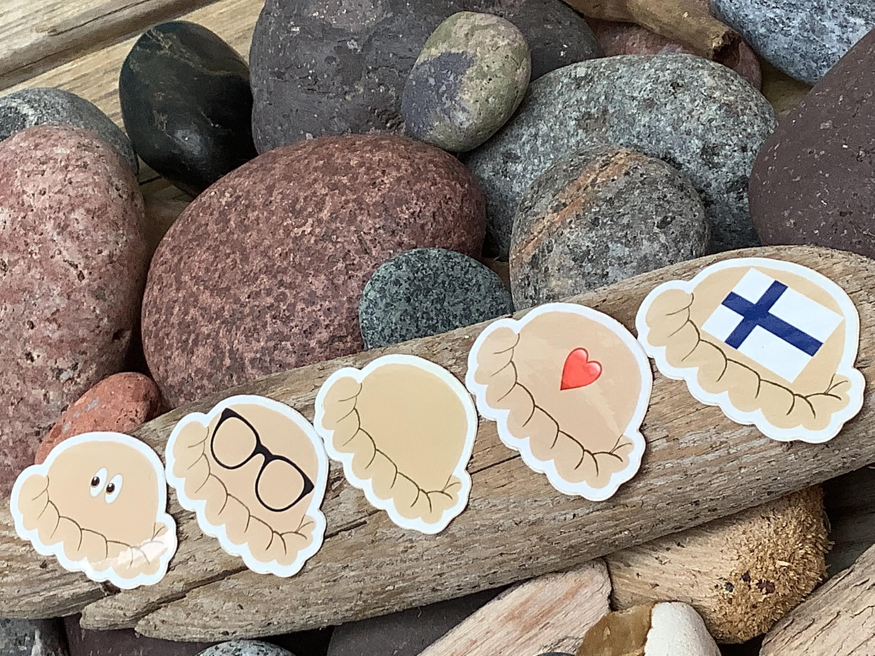 Pastizz Sticker Pasty Sticker Set | Pasty | Water Bottle Stickers | Vinyl Sticker ...